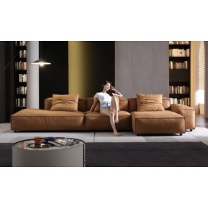 豆腐块沙发科技布